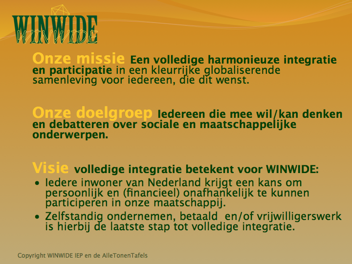 WINWIDE IEP 6 missie